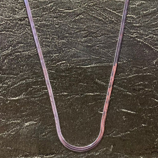 The Sleek Silver Chain