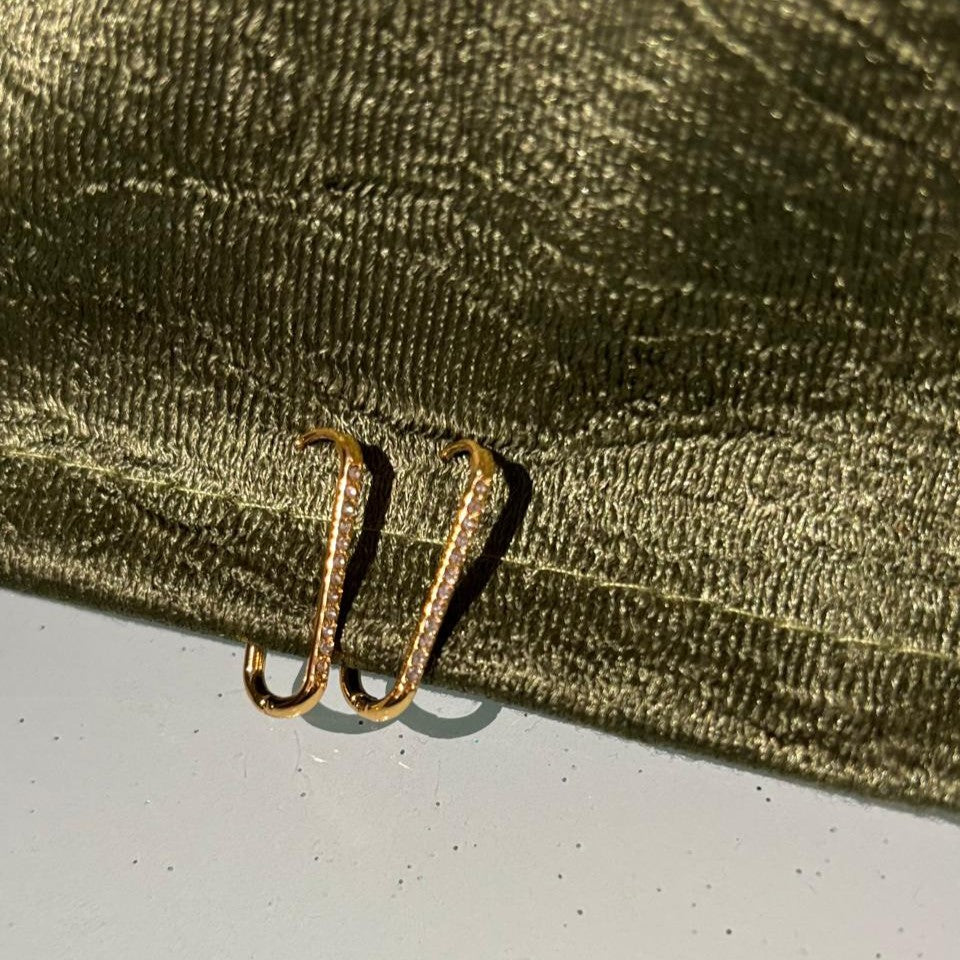 The Skinny Gold Hoops